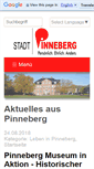 Mobile Screenshot of pinneberg.de